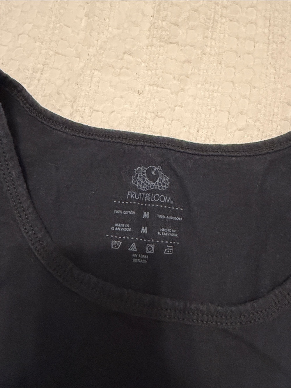 Fruit of the Loom Black Men's Tank Top - bundle and save!